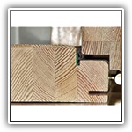 Przekrój oscieznicy i skrzydła